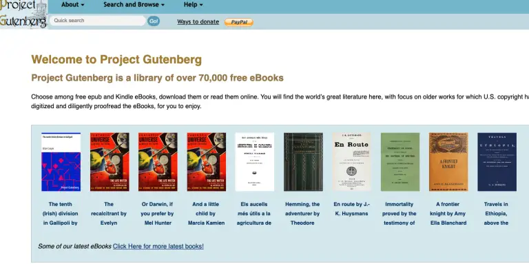Project Gutenberg 古登堡计划